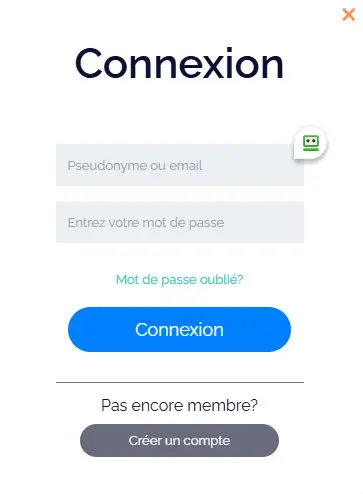 Connexion des membres du Win Paradise Casino