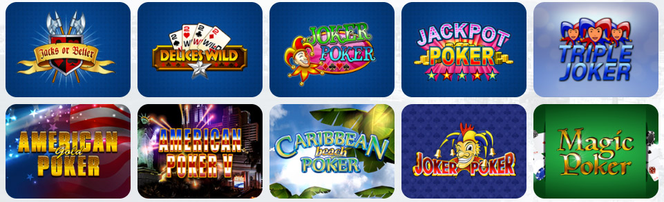 Video Poker WIN PARADISE CASINO