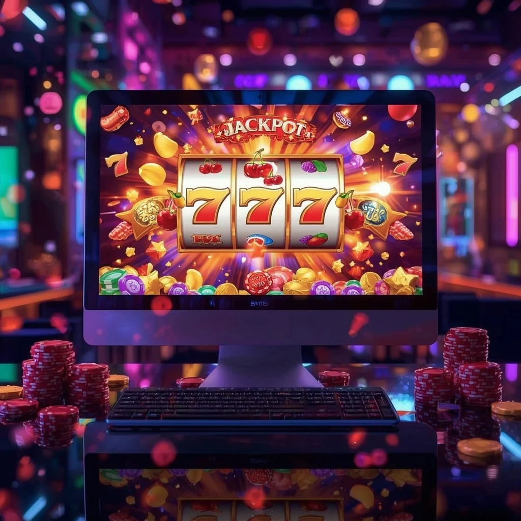slots sur le moniteur WIN PARADISE CASINO